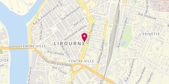 Plan de Partnaire, 51 Cr Tourny, 33500 Libourne