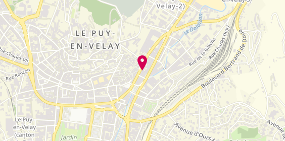 Plan de Adéquat Intérim, 14 Faubourg Saint-Jean, 43000 Le Puy-en-Velay
