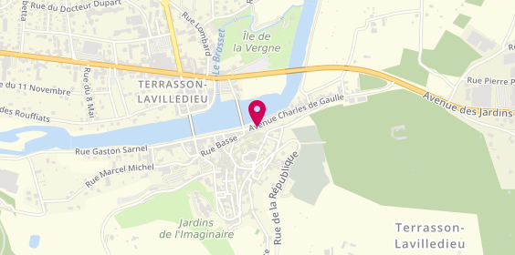 Plan de Temporis, 38 avenue Charles de Gaulle, 24120 Terrasson-Lavilledieu