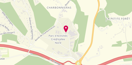 Plan de AspireWork, Créavallée Nord - Espace Imasens
251 Boulevard des Saveurs, 24660 Coulounieix-Chamiers
