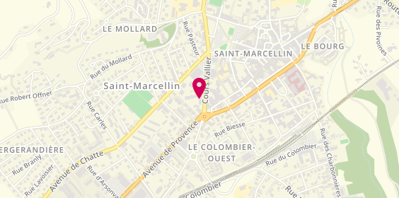 Plan de Start People, 38 Cr Vallier, 38160 Saint-Marcellin