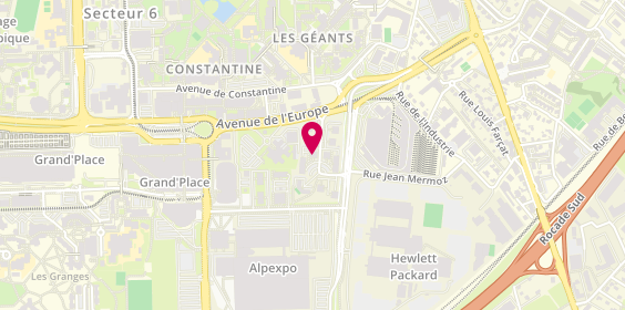 Plan de Tridentt Travail Temporaire, 13 Rue Roland Garros, 38320 Eybens