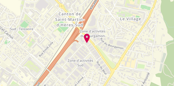 Plan de Agora Service, 15 Rue du Béal, 38400 Saint-Martin-d'Hères