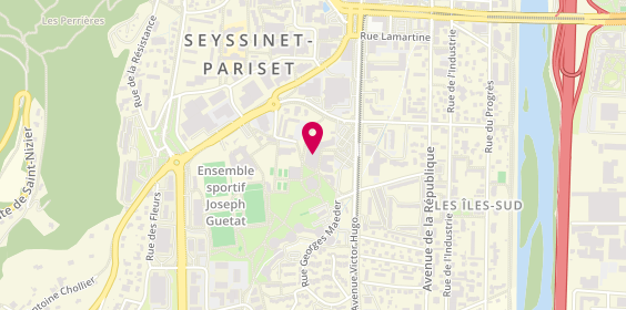 Plan de Groupe Sovitrat, 24 Rue de la Fauconnière, 38170 Seyssinet-Pariset