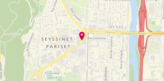 Plan de Lynx Rh, 20 Avenue Houille Blanche, 38170 Seyssinet-Pariset
