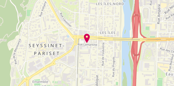 Plan de Lynx RH, 6 Rue Simone Veil, 38170 Seyssinet-Pariset