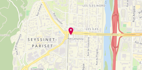 Plan de Adecco, 29 Boulevard de l'Europe, 38170 Seyssinet-Pariset