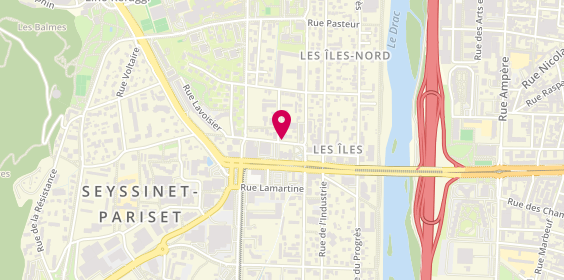 Plan de Atelier Services, 14 Rue Roger Barbe, 38170 Seyssinet-Pariset