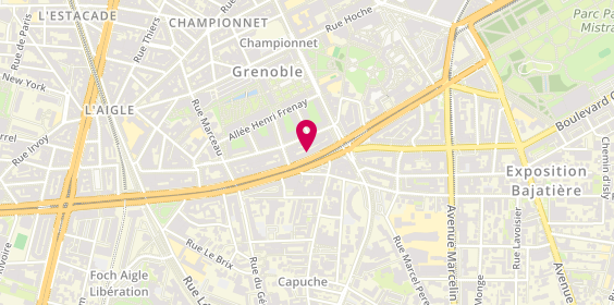 Plan de Adéquat, 10 Boulevard Maréchal Foch, 38000 Grenoble