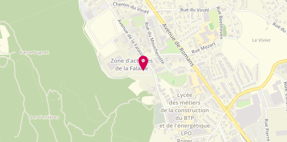 Plan de Next Interim, 13 avenue de la Falaise, 38360 Sassenage