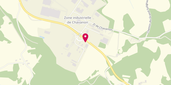 Plan de Ergalis Monistrol, 2 Zone Industrielle Chavanon, 43120 Monistrol-sur-Loire