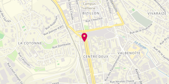 Plan de Aprojob-Kalixens, 18 Rue des Docteurs Charcot, 42100 Saint-Étienne