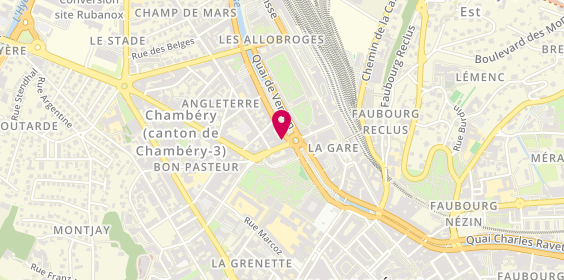 Plan de Adecco Chambéry, 168 avenue Maréchal Leclerc, 73000 Chambéry