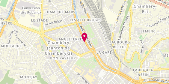 Plan de Actual emploi Chambery, 111 Quai des Allobroges, 73000 Chambéry