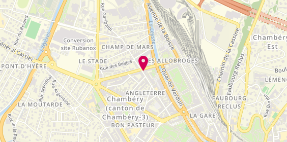 Plan de Fidérim, 338 Rue Nicolas Parent, 73000 Chambéry