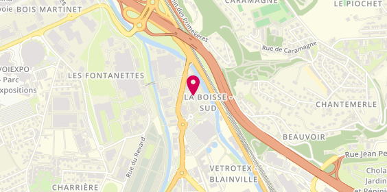 Plan de Adéquat Intérim, 80 Allée Albert Sylvestre, 73000 Chambéry