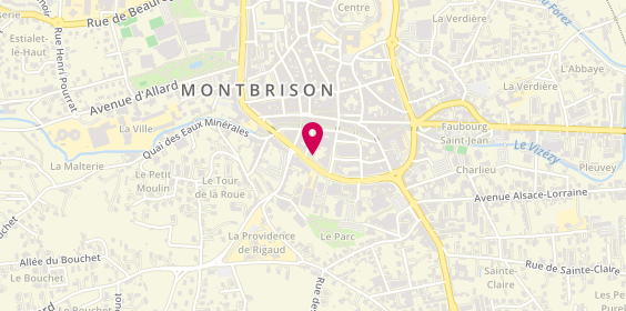 Plan de Temporis Montbrison, 9 Boulevard Lacheze, 42600 Montbrison