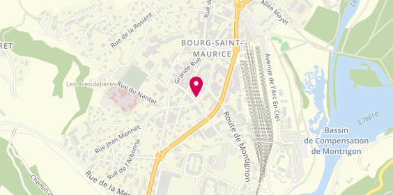 Plan de Sowo Cowork, 236 avenue du Centenaire, 73700 Bourg-Saint-Maurice