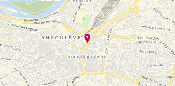 Plan de Groupe Morgan Services, 58 avenue Gambetta, 16000 Angoulême