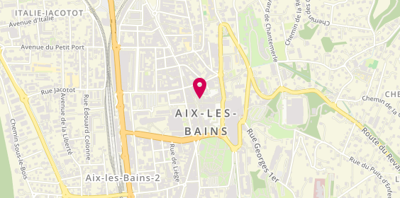 Plan de ATOUT, 3 place Carnot, 73100 Aix-les-Bains