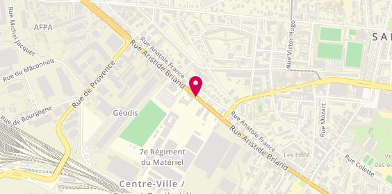 Plan de Id'ees Intérim F, 97 Rue Aristide Briand, 69800 Saint-Priest