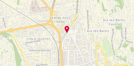 Plan de Adecco, 2 place Georges Clemenceau, 73100 Aix-les-Bains