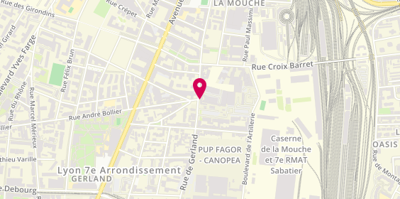 Plan de Profil TT, 105 Rue Gerland, 69007 Lyon