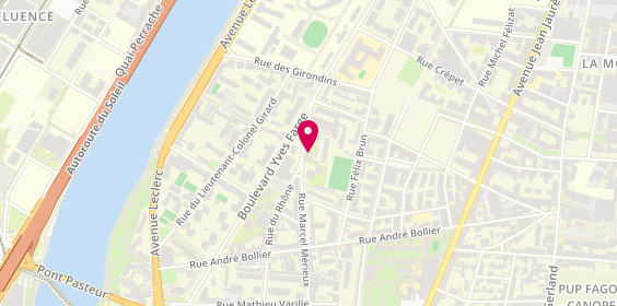 Plan de Dps Interim Lyon, 161 Rue Marcel Mérieux, 69007 Lyon