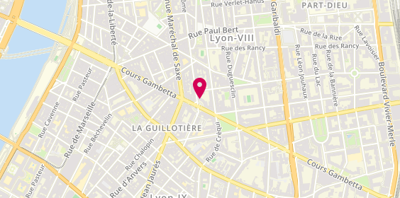 Plan de Gi Group, 3 place Victor Basch, 69003 Lyon