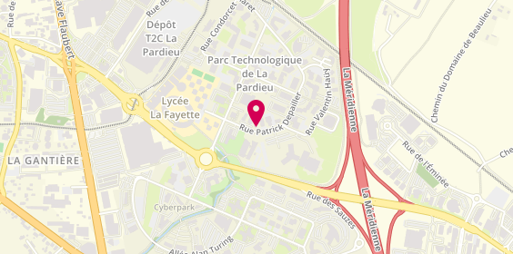 Plan de APEC (Association pour l'Emploi des Cadres), 7 Rue Patrick Depailler Bâtiment Lapardieu, 63000 Clermont-Ferrand