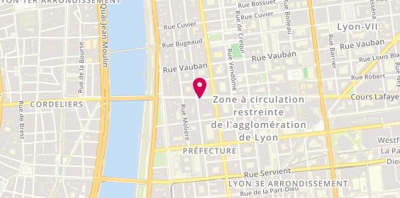 Plan de Lmi Logistique & Restauration, 24 Cours Lafayette, 69003 Lyon