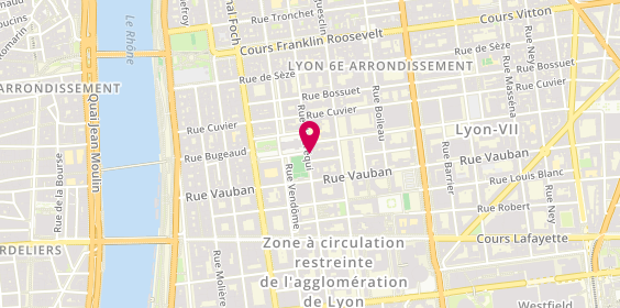 Plan de Tempo T.T, 131 Rue de Créqui, 69006 Lyon