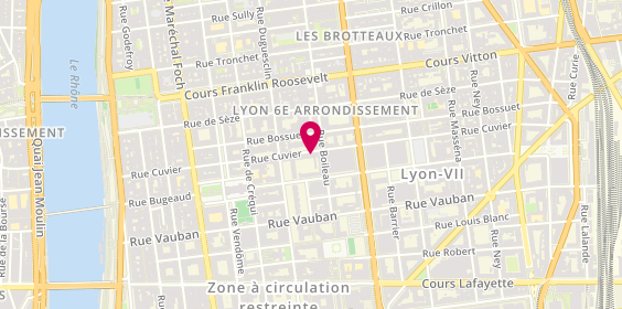 Plan de Ibs, 82 Rue Cuvier, 69006 Lyon