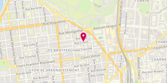 Plan de Colombus Development Network, 93 Rue Crillon, 69006 Lyon