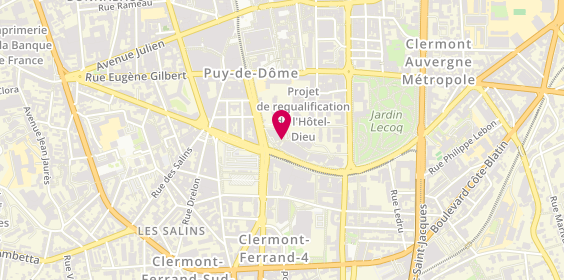 Plan de Chronos Clermont-Ferrand, 82 Boulevard François Mitterrand, 63000 Clermont-Ferrand