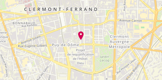 Plan de Proman, 43 Rue Georges Clemenceau, 63000 Clermont-Ferrand