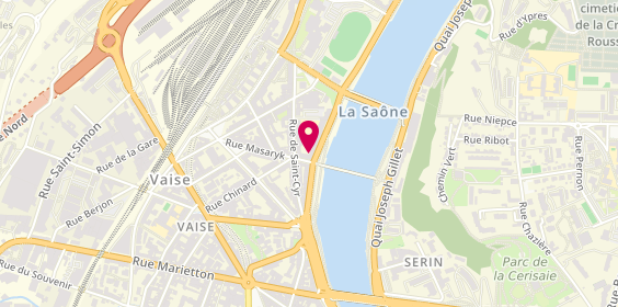 Plan de Aura Intérim & CDI - Lyon, 2 Rue Masaryk, 69009 Lyon