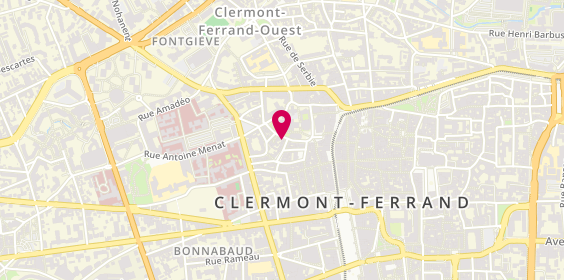 Plan de All Rh, 17 Rue des Vieillards, 63000 Clermont-Ferrand