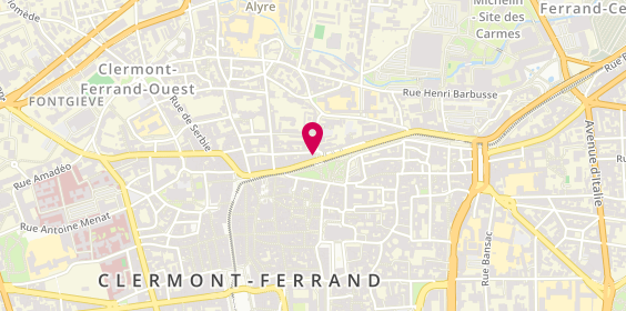 Plan de Groupe Sovitrat, 2 Rue André Moinier, 63000 Clermont-Ferrand