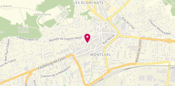 Plan de Triangle Intérim Montluel, 276 Grande Rue, 01120 Montluel