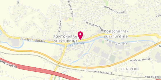 Plan de Ergalis Pontcharra, 27 Bis Rue Edmond Michelet, 69490 Vindry-sur-Turdine
