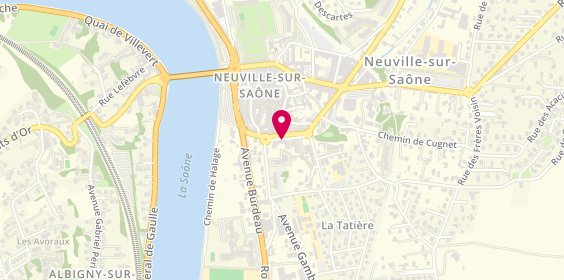 Plan de Manpower Neuville-Sur-Saône, 6 Rue Pierre Dugelay, 69250 Neuville-sur-Saône