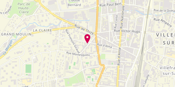 Plan de Aide, 116 Boulevard Victor Vermorel, 69400 Villefranche-sur-Saône