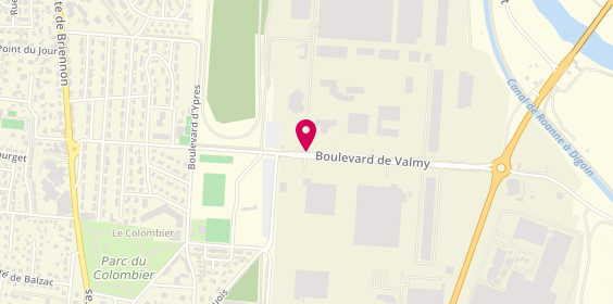 Plan de Coworking Village, 16 Boulevard Valmy, 42300 Roanne