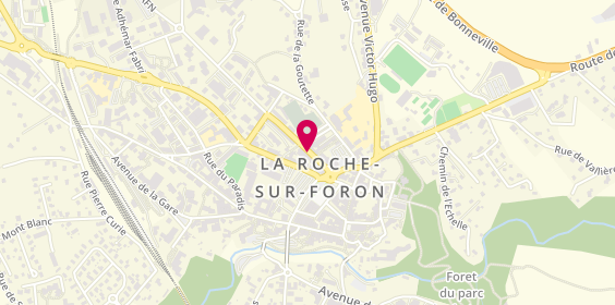 Plan de Adéquat Intérim, 73 avenue Charles de Gaulle, 74800 La Roche-sur-Foron