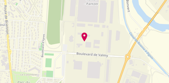 Plan de Community Work ⎮Coworking & Location de Bureaux Roanne, 16 Bis Boulevard de Valmy, 42300 Roanne