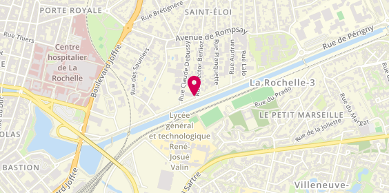 Plan de R.A.S Intérim la Rochelle, 103 Rue de Périgny, 17000 La Rochelle