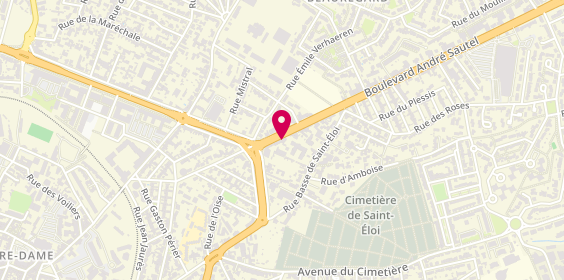 Plan de Actual l'Agencemploi, 18 Boulevard André Sautel, 17000 La Rochelle