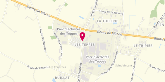 Plan de Synergie Proxi LAMBERET - Saint-Cyr-sur-Menthon, 128 Route de Vonnas, 01380 Saint-Cyr-sur-Menthon