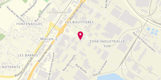 Plan de Ras-Interim Jerecrute, 72 Rue des Essards, 71000 Mâcon
